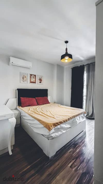 For rent furnished in my city B10 yearly two bedrooms one bathroom hotel furniture