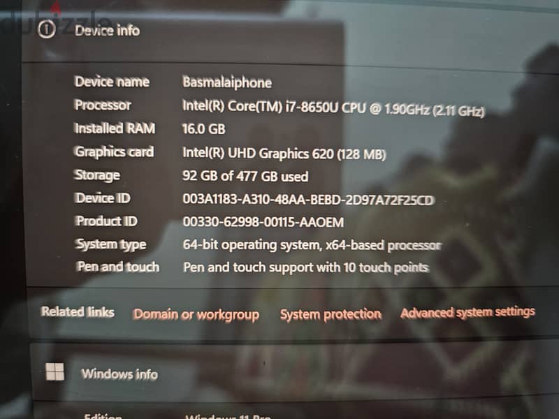 Microsoft Surfsce Laptop 2 3