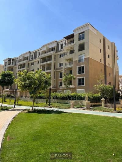 Apartment 54% cash discount OR 375K DP, first installment after 1 year, for sale in Sarai New Cairo, near Madinaty, 5th Settlement & Taj City.