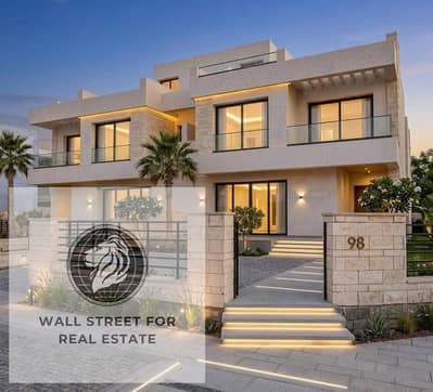 villa Q1 for sale in Noor city garden view old reservation installment over 13 years