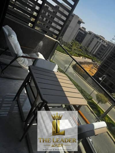 Furnished hotel-style apartment for rent in Privado, Madinaty; first-time occupancy, custom finishes, 84 sqm.