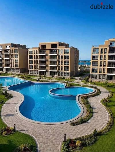 شاليه للبيع مارينا 8 مساحه 151 متر غرفتين واجهة بحرى على ال pool مباشرة ( متاح اقساط )