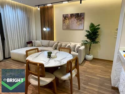 Fully furnished apartment for rent in Privado, Madinaty.  includes an elevator. Lagoon view
