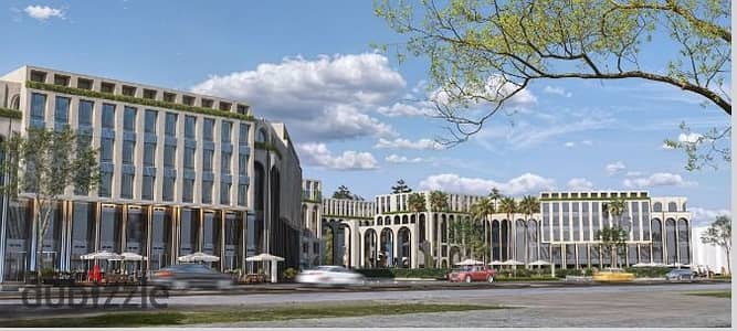 Own a 43 sqm administrative office in Majan Mall, Hadayek October, with a 10% down payment and installments for up to 9 years.
