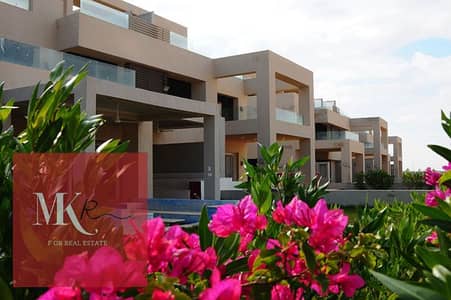 فيلا مستقلة للبيع 1000 متراستلام فوري في هاسيندا باي بجوار مراسي وامواج الساحل الشمالي سيدي عبد الرحمن Hacienda Bay North Coast