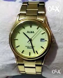 ساعة يد رائعة الجمال "ALBA" يابانى أصلى ومستوردة 0