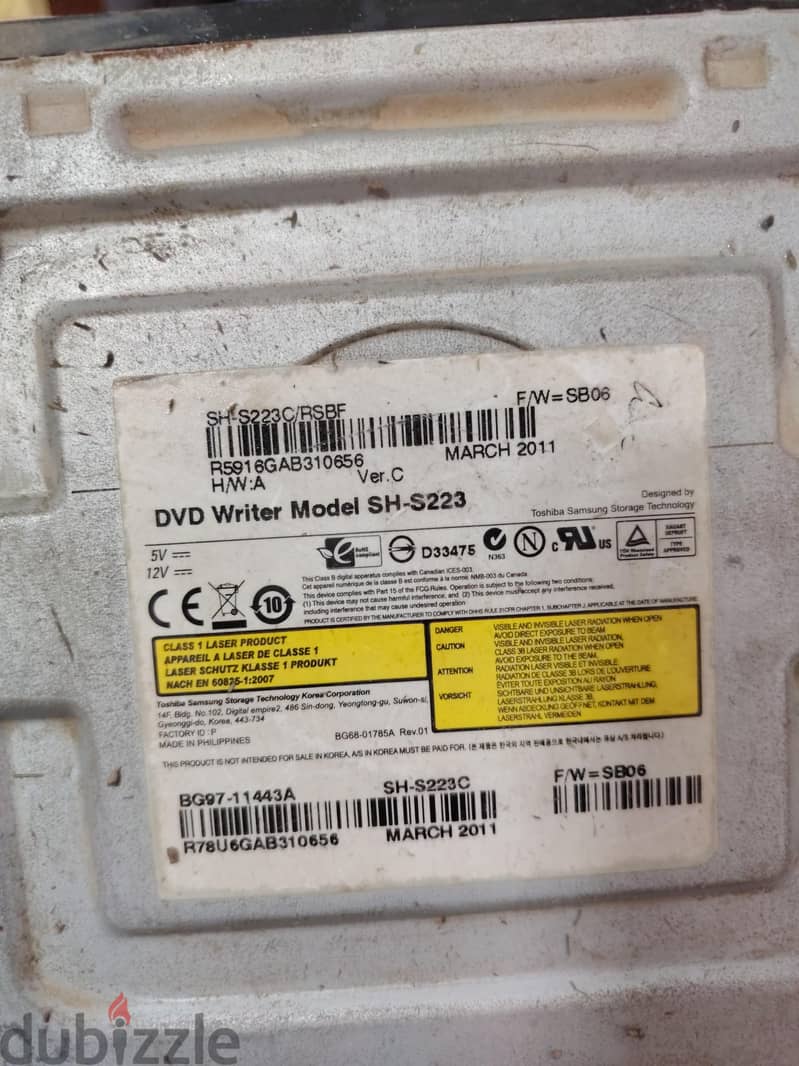 DVD writer samsung 1