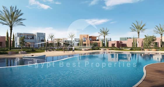 LAST VILLA SEA VIEW FOR SALE WITH OLD PRICE WITH ONLY 0% DOWN PAYMEN IN MAKADI NEW GOUNA - ORASCOM !