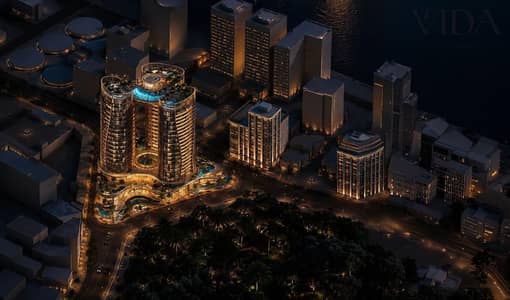 Hotel Apartment for Sale with Nile View in Giza – Giza Downtown Towers with Installments Over 10 Years