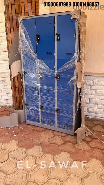 لوكر صاج-دولاب معدن-وحدات تخزين-لوكر چيم ونوادي رياضه ومستشفيات-locker
