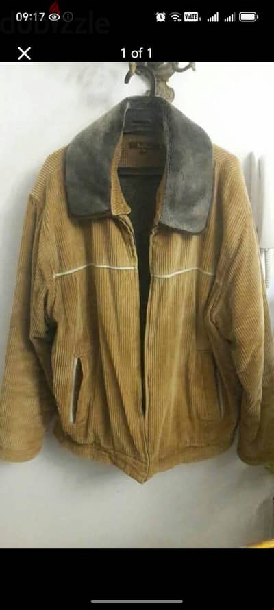 جاكت قطيفة تقيل مستورد مقاس 2xl
