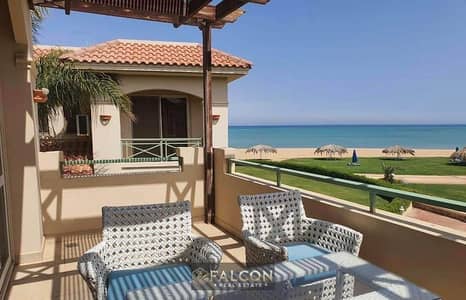 Villa by the sea, finished chalet for sale in La Vista 6, Sokhna, minutes from Mont Galala, Azha, Porto, and Blue Blue