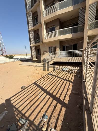 Ground floor apartment with a garden 310 meters and the apartment's area is 181 meters - immediate delivery - installment over 5 years - Al-Khamail Compound - the fourth phase