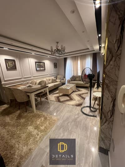 The first fully furnished rental apartment in Janna 1 Compound, Sheikh Zayed, with hotel-quality furnishings throughout.