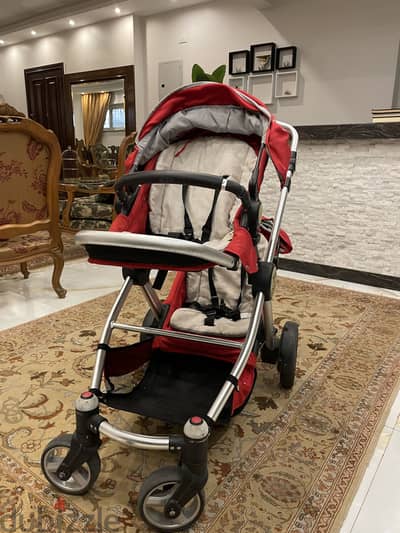 Tot care twin carriage