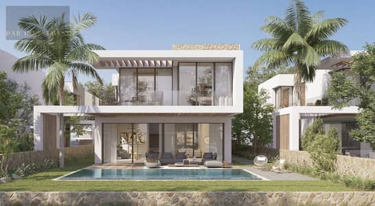 توين هاوسTwin house للبيع فيو على اللاجون بحري 215 م² 5 غرف نوم تشطيب كاملAzha North Coast مرحلة Alma  تقسيط حتى 8 سنوات