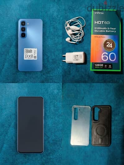  للبيع: Infinix Hot 60i — استعمال 3 شهور