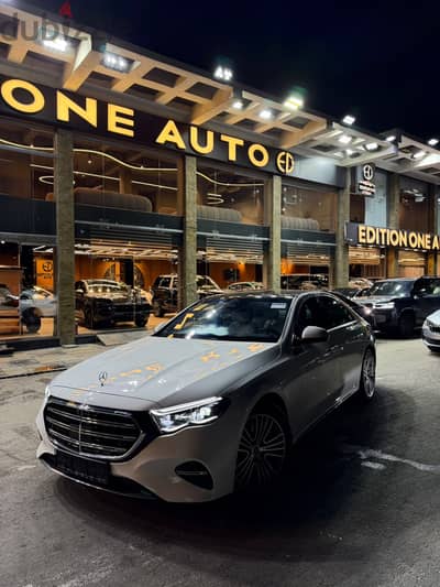 MERCEDES E200 EXCLUSIVE 2024 استلام فورى