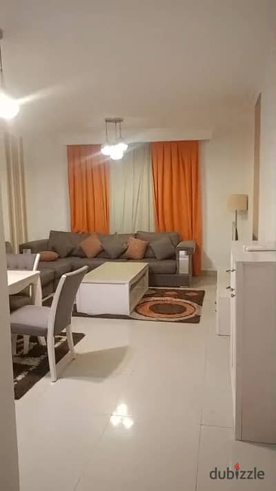 Furnished apartment for rent in Al Rehab City, prime location near services