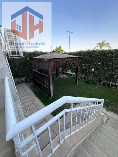 A unique furnished apartment for rent in Madinaty, 155 + 60 m garden