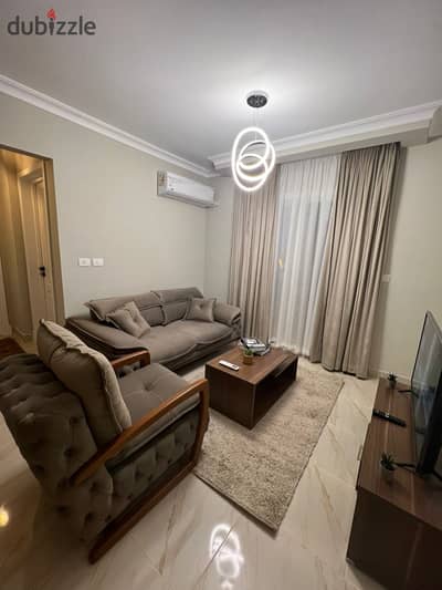Furnished apartment for rent in Madinaty B12, prime location near services, super lux finishing