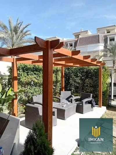 175m² apartment + 80m² garden for sale with a 12-year installment plan, located next to Madinaty in the Sarai compound. 175m² apartment + 80m² garden for sale with a 12-year installment plan, located next to Madinaty in the Sarai compound.