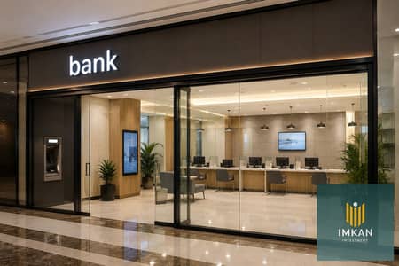 بنك للبيع فى العاصمة الاداريه بالتقسيط على 15 سنة او كاش بخصم 40 %