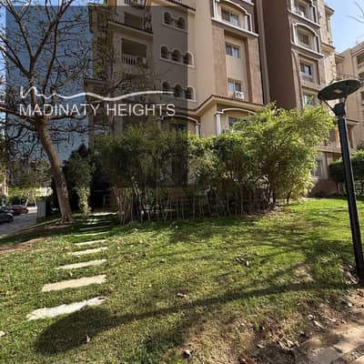 شقة أرضي بجاردن للإيجار في مدينتي B1 – 98م + 45م جاردن