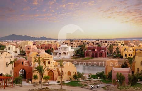 LAST CHALET SEA ,LAGOON VIEW LOWEST PRICECE ON 5YR IN GOUNA IN REDSEA