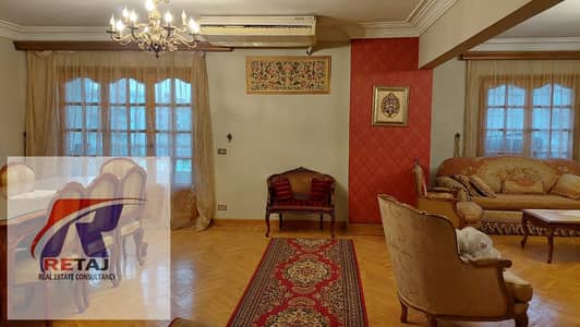 200 SQM Fully Furnished & Air-Conditioned Apartment for Rent on Mostafa El-Nahas Street | Super Lux & North-Facing