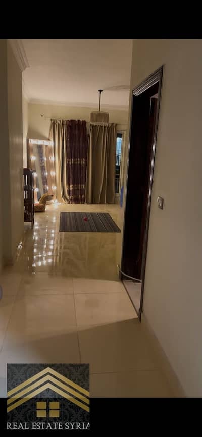 Apartment for rent (172 meters) 3 rooms and 3 bathrooms very close to the mosque and services available from the first of September, God willing, the garden has a wall and an iron gate required one month of rent in advance and two months security deposit, 2-year contract the first year at 15 and the second at 10%