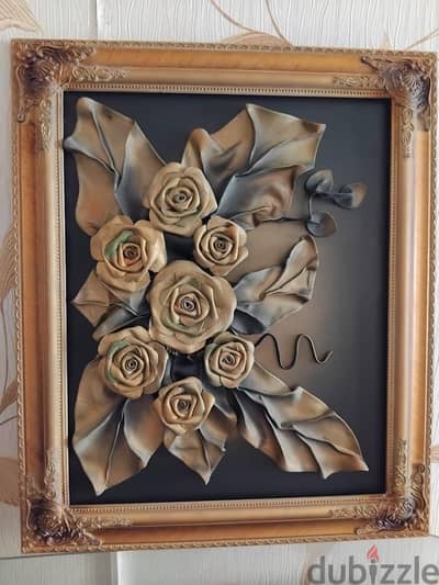 Leather art work
