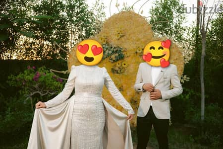 فستان خطوبة او سهرة