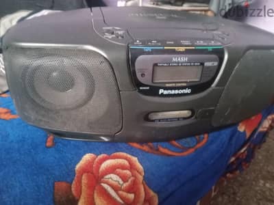 كاسيت وسيديريه بينسونيك Panasonic الأصلي بحالة  ممتازة