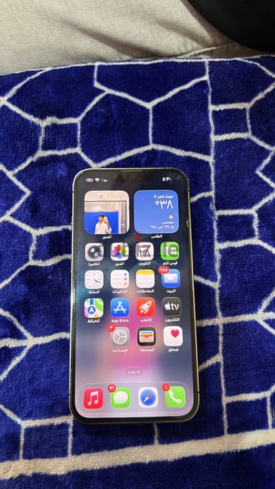 iPhone 13 Pro بطاريه ٧٨٪؜ عليه ضريبه قديمه