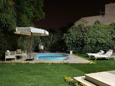 For rent furnished villa in Madinaty wonderful furniture and very nice finishing great opportunity for living in Madinaty