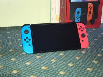 نينتيندو سويتش موديل oled استعمال خفييييييييف معاه اشتراك اونلاين