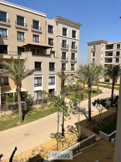 شقة للإيجار 164م بالتكييفات والمطبخ في كمبوند Village West - الشيخ زايد