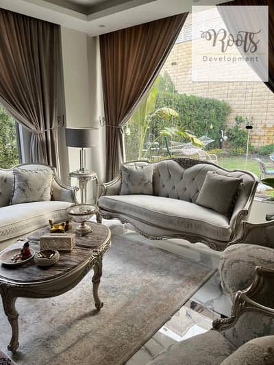 للبيع توين هاوس مفروش استلام فوري، بموقع مميز في كمبوند الخمائل – الشيخ زايد For sale Twinhouse  Furnished, Ready to move, in Al Khamael-Sheikh Zayed