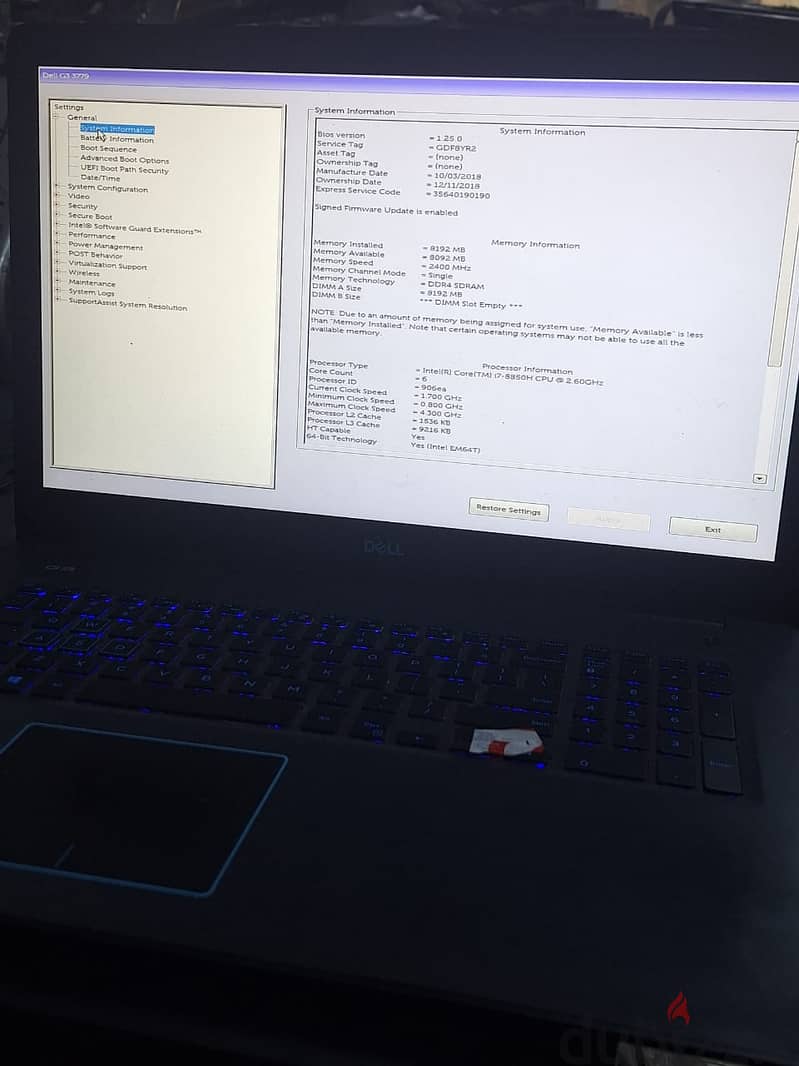 Dell g3 3779 1