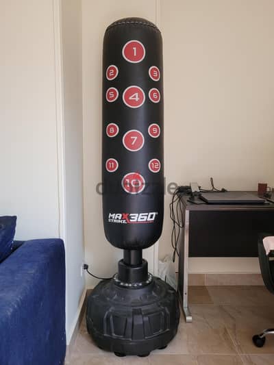 standing boxing bag