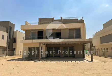 LOWEST PRICE Type C Villa BUA 670sqm Ready to Move For Sale in Palm Hills New Cairo 5th Settlement