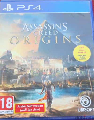 Assassin’s Creed Origins – PS4  نسخة الخليج / تدعم اللغة العربية