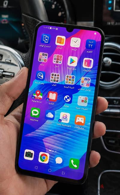 كسر الزيرو حرفيا  بصمة شاشه 128جيجا. ورام 6 Huawei y8p كالجديد بكرتونه