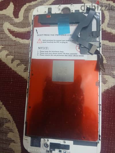 بديلة لهاتف آيفون 7 بلس (iPhone 7 Plus) باللون الأبيض. وارد من الخارج