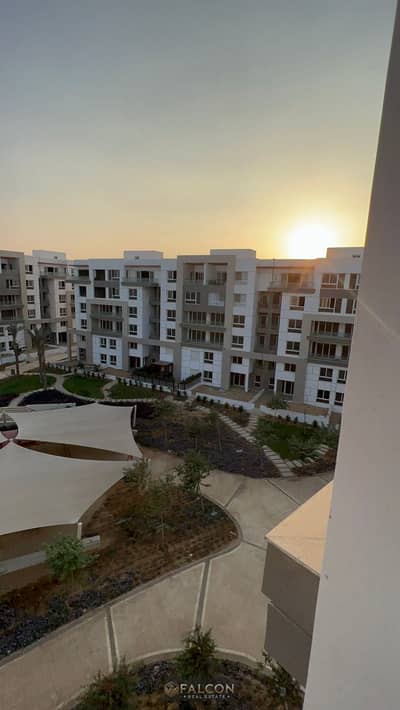 Apartment with a landscape view | 117 sq m (2 bedrooms) | For sale in the final phase of Hyde Park Compound, Fifth Settlement, directly on 90th Street