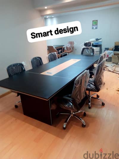 ترابيزه اجتماعات خشب mdf إسباني / ميتينج رووم/meeting room/