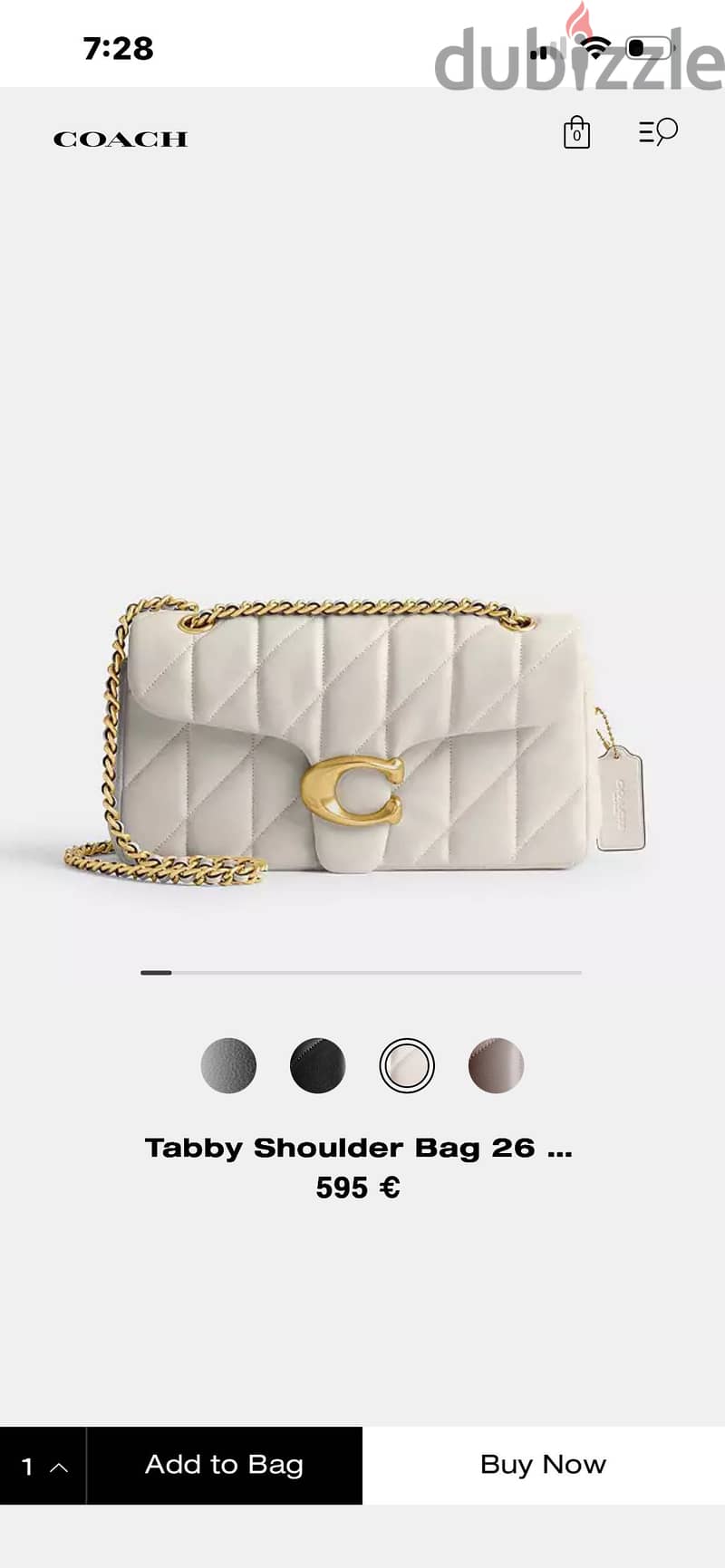 Original coach bag 1