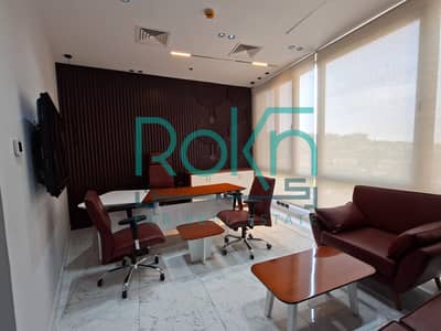 office furnished for rent for a major company in Sheikh Zayed