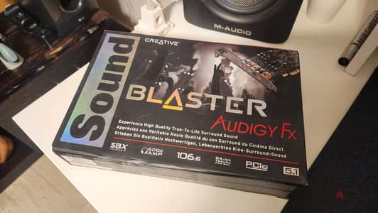 Creative Sound Blaster Audigy Fx internal sound card